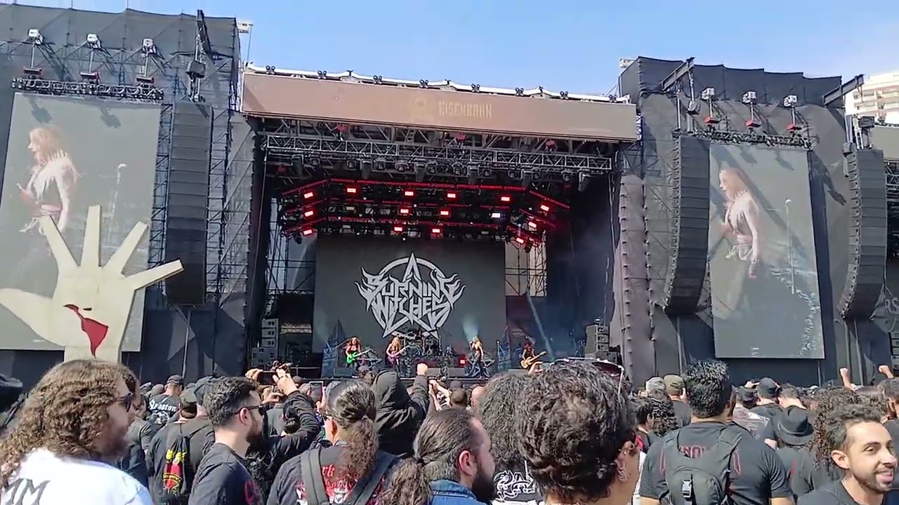 Burning Witches - Lucid Nightmare (Live @ Bangers Open Air 2025) Brazil [By Metal Bootlegs]