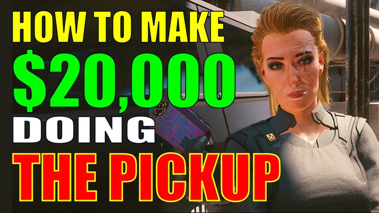 Прохождение Cyberpunk 2077 — КАК ЗАРАБОТАТЬ 20 000 долларов, выполняя миссию «The Pickup»! (БЕЗ Ч...