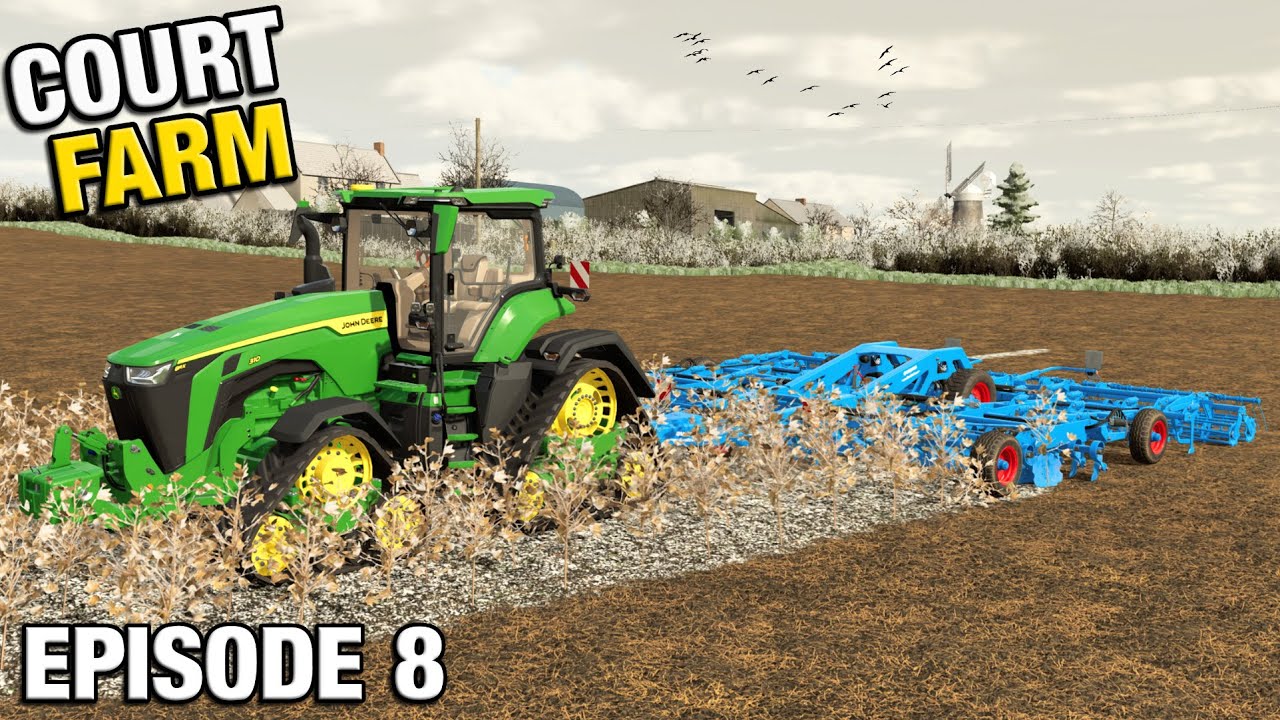 CONTRACT CULTIVATION WORK Court Farm Country Park FS22 Ep 8