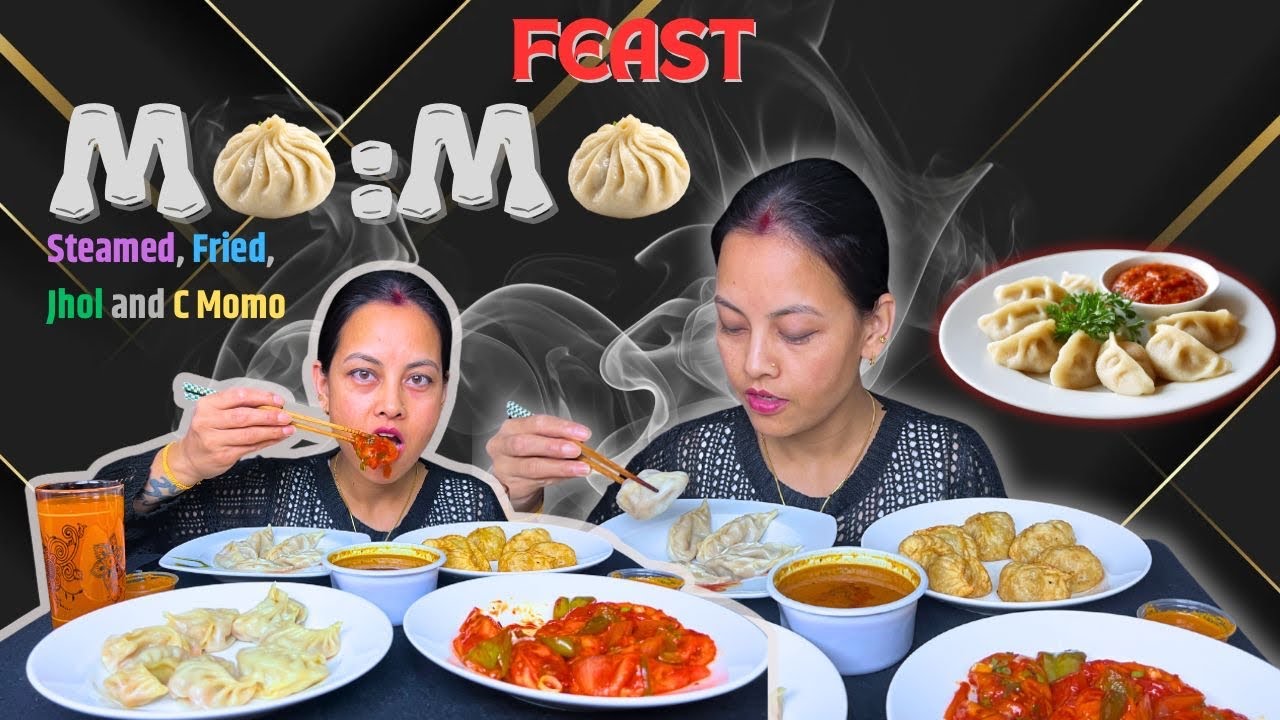 Varieties of Momo Feast | Steamed, Fried, Chilly & Jhol ! 😋🔥😱