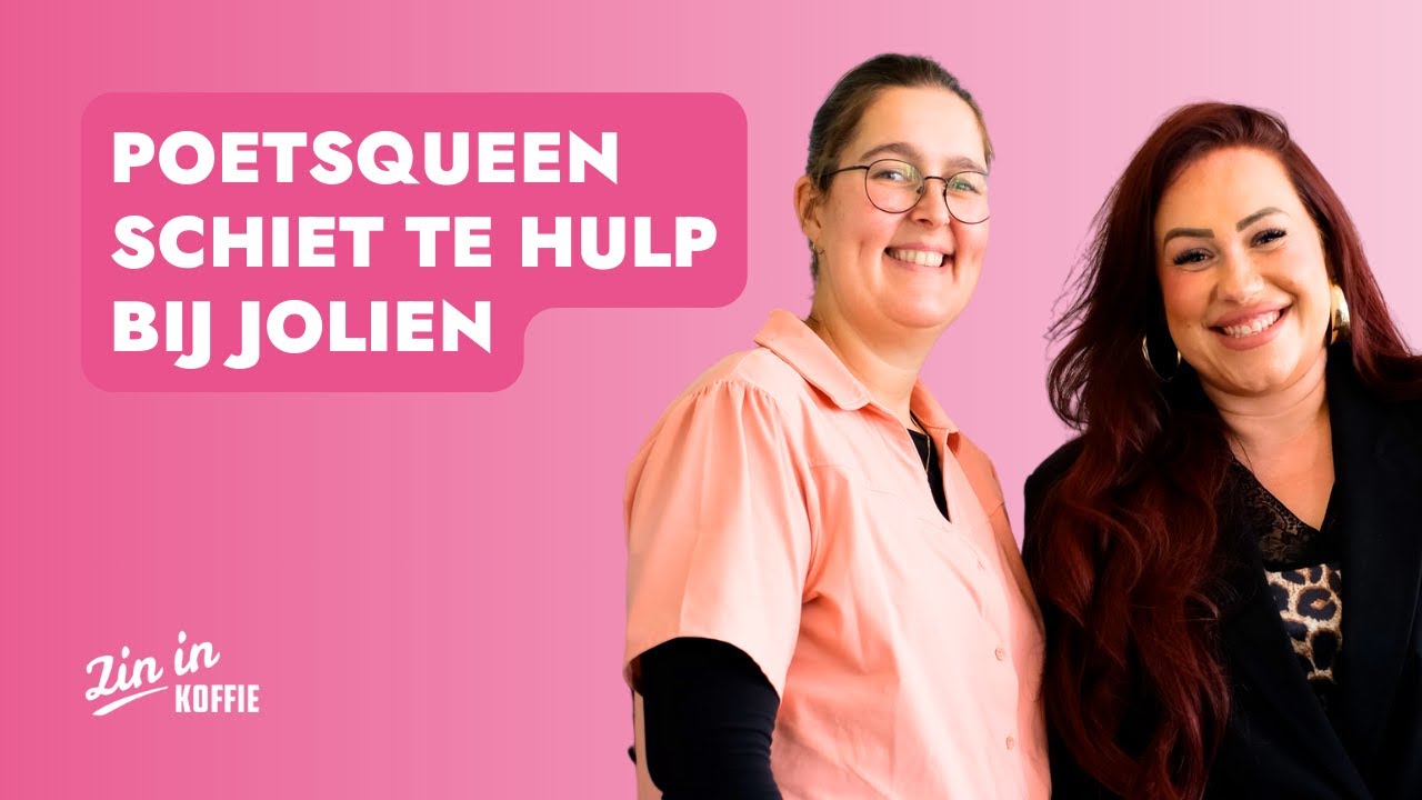 Rotterdamse Poetsqueen en Wibra schieten te hulp bij Jolien 🫧 Zin in Koffie