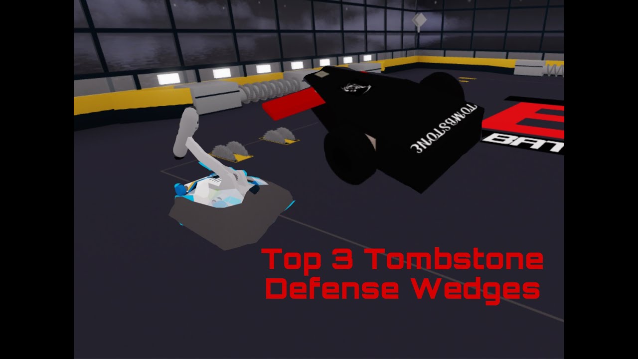Top 3 Tombstone Defense Wedges in Roblox Battlebots