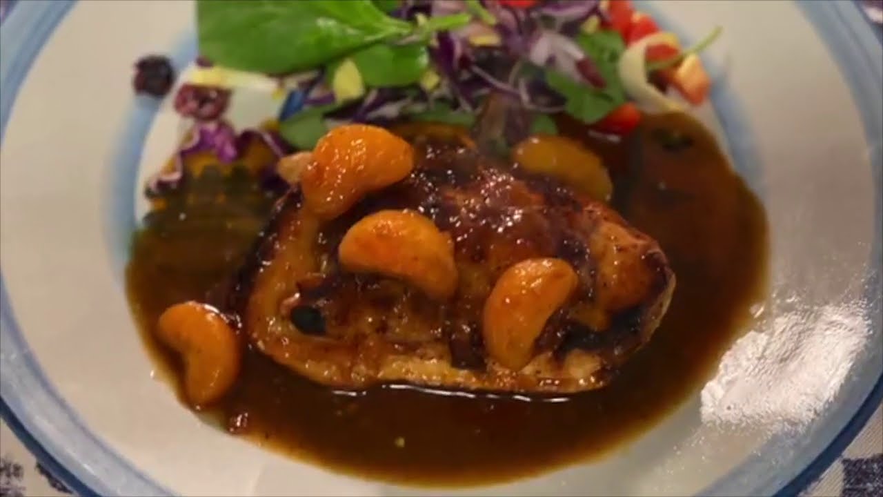 Курица с апельсиновым мармеладом