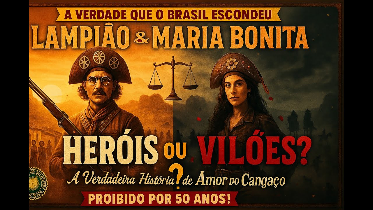 Lampião e Maria Bonita: Heróis ou Vilões? A Verdadeira História de Amor do Cangaço