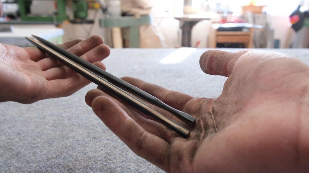 Homemade Ebony Wood Chopsticks