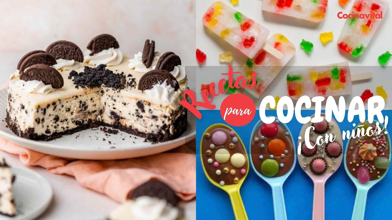 4 recetas f&aacute;ciles y divertidas para cocinar con ni&ntilde;os | Recetas para D&iacute;a del Ni&ntilde;o | Cocina Vital