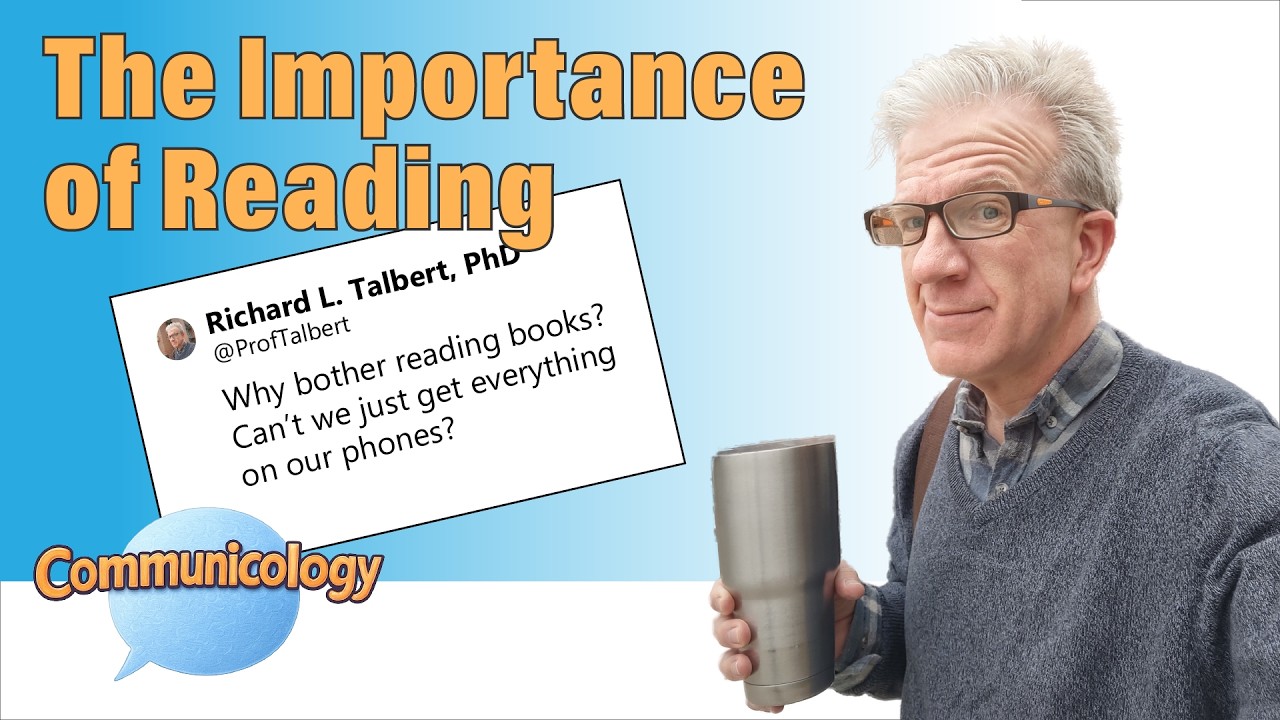 The Importance of Reading: Communicology with Prof Talbert - Studying Communication, Media, Culture