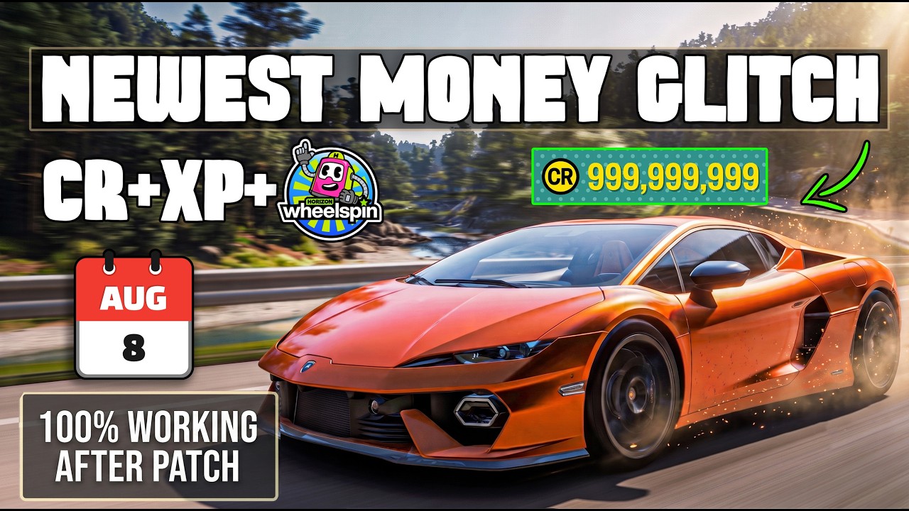 *САМЫЙ НОВЫЙ ПОСЛЕ ПАТЧА* Глитч на деньги в Forza Horizon 6 &mdash; НОВЫЙ глитч на деньги в FH6