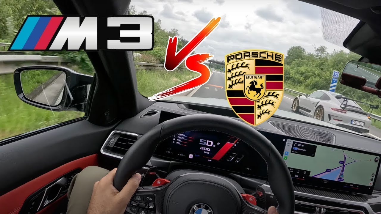 2024 BMW M3 Autobahn POV &ndash; TOP SPEED Run! 