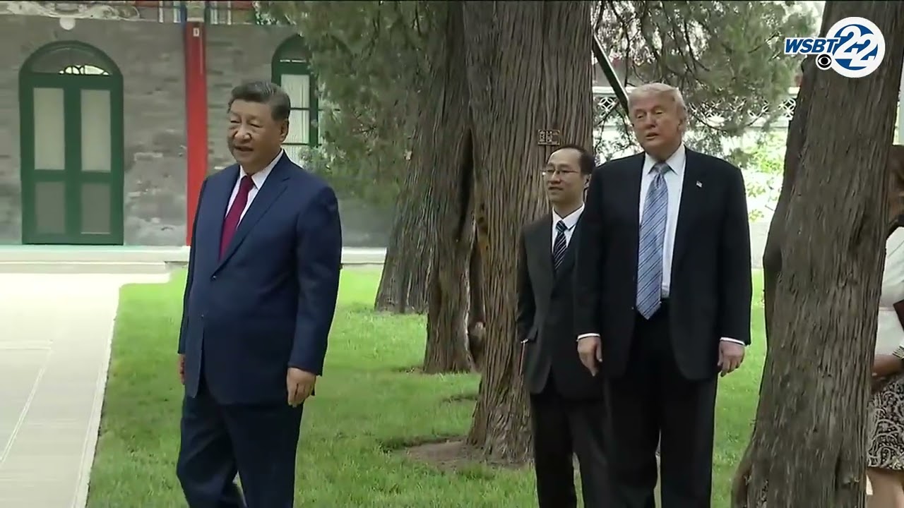 Полная версия двусторонней встречи Трампа и Си Цзиньпина в Китае.