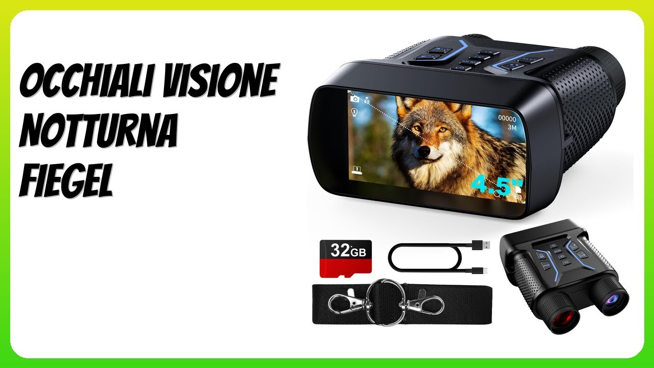 RECENSIONE (2025) : Occhiali Visione Notturna FIEGEl. DETTAGLI ESSENZIALI