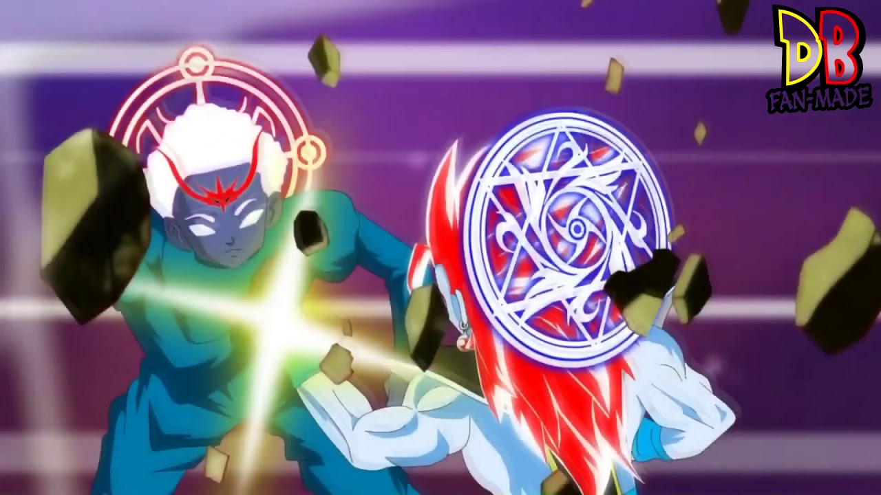 Whisku Vs Daishinkan (Part 2 )[ Whisku and Daishinkan full power] - Dragon ball Super