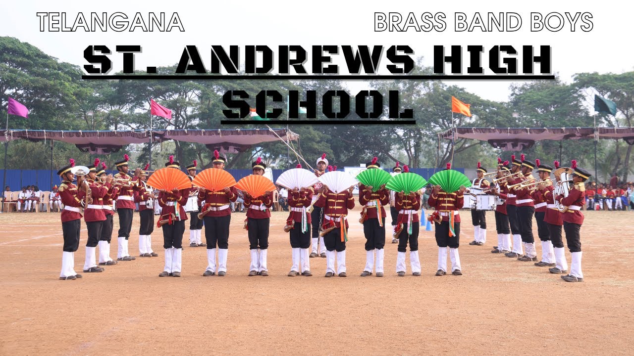 St. Andrews High School, Suchitra, Hyderabad, Telangana - Brass Band Boys