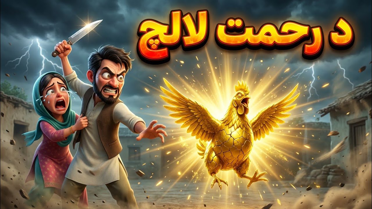 Pashto Cartoon Story | د رحمت لالچ | The Greed of Rahmat