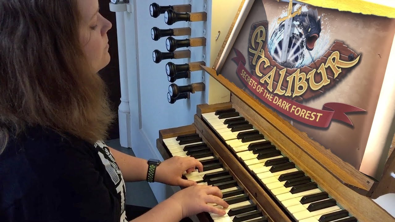 Excalibur - Secrets of the Dark Forest Soundtrack Main Theme (IMAscore) on Church Organ