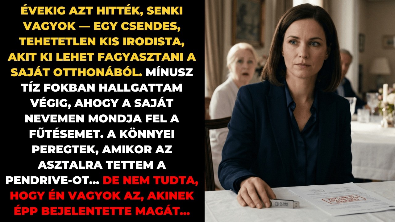 Anyósom lemondta a fűtést a házamban a télen. Nem tudta, hogy a gázszolgáltató az én cégem