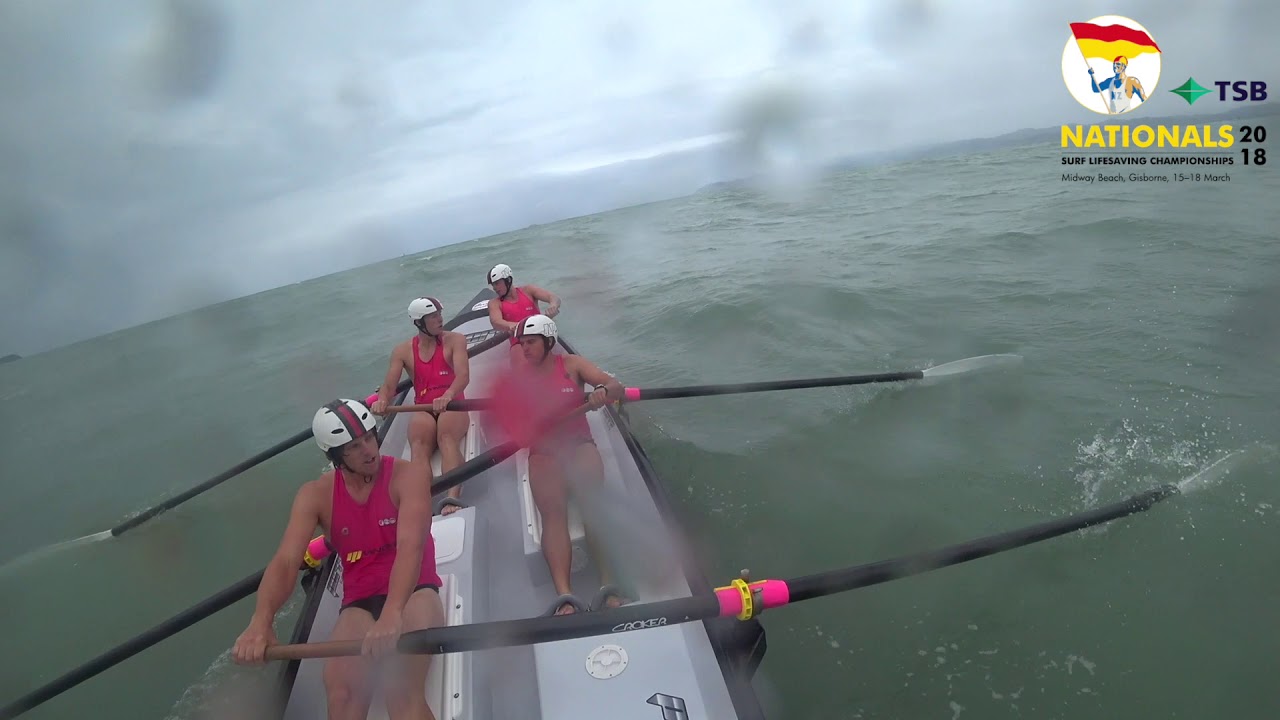 2018 TSB Nationals - Open Men's Surf Boat race