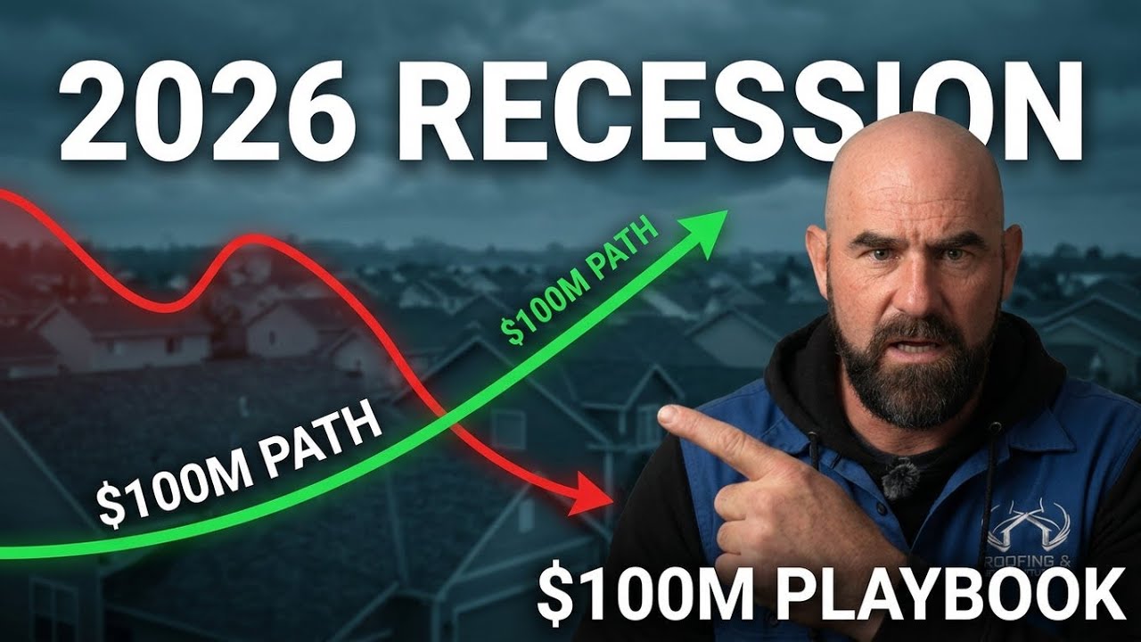 How Roofing Owners Cash Out 8 Figures When the Market Slows Down