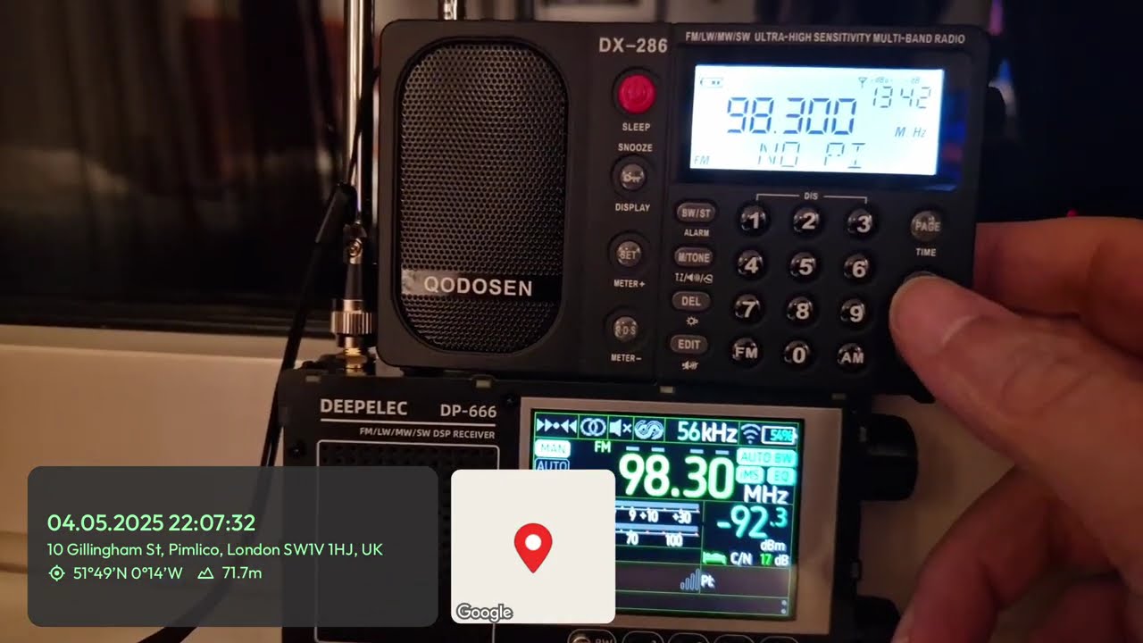 Qodosen DX-286 VS Deepelec DP-666 FM Comparison
