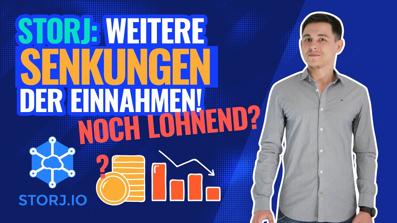 Storj weitere Senkungen der Einnahmen | So viel verdiene ich noch! | Lohnt es sich noch?!