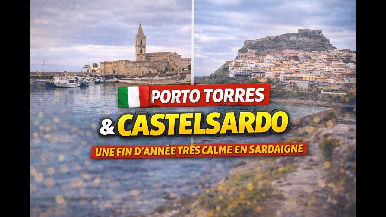 343 🇮🇹 Porto Torres et Castelsardo, une fin d'annee tres calme