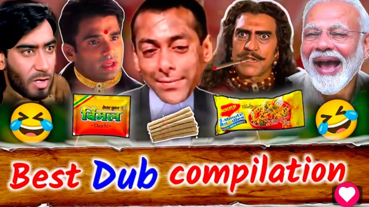 Funny Dub Compilation 😂 | Comedy | Bollywood Mimicry | Memes