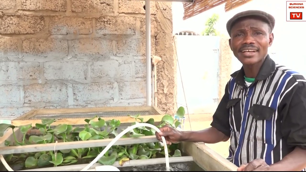 Inventions Burkina Faso : Il fabrique des bassins piscicoles hors sol