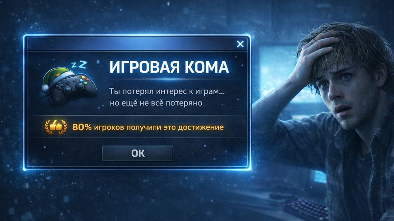 Игровая кома: почему игры больше не радуют