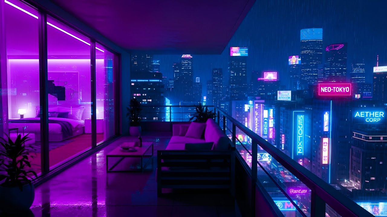 Chill Lofi ☕️ Chill Music Lofi Rain Hip Hop Beats ☔️ Lofi Rain Playlist