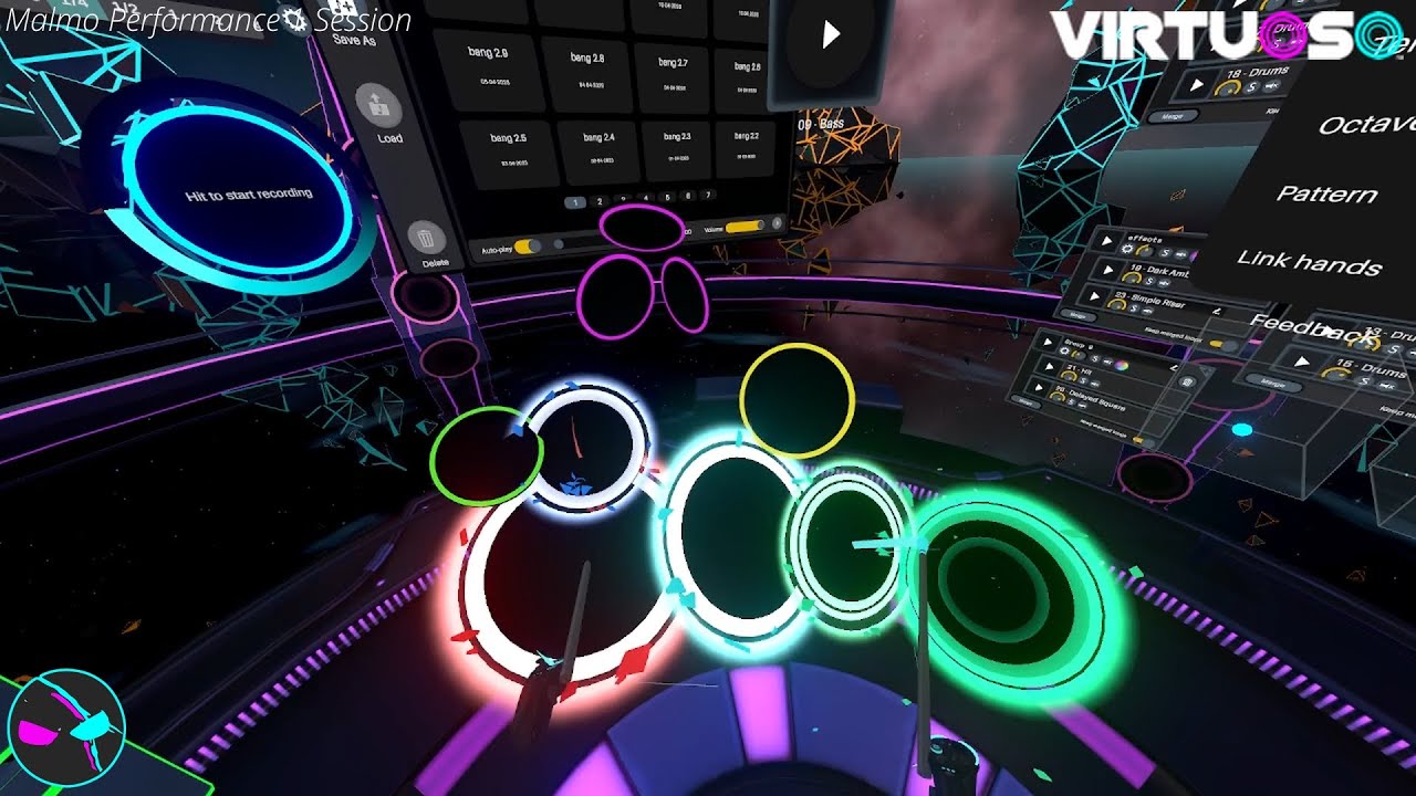 Malmo Performance Creation Session using Virtuoso VR and the Quest 2