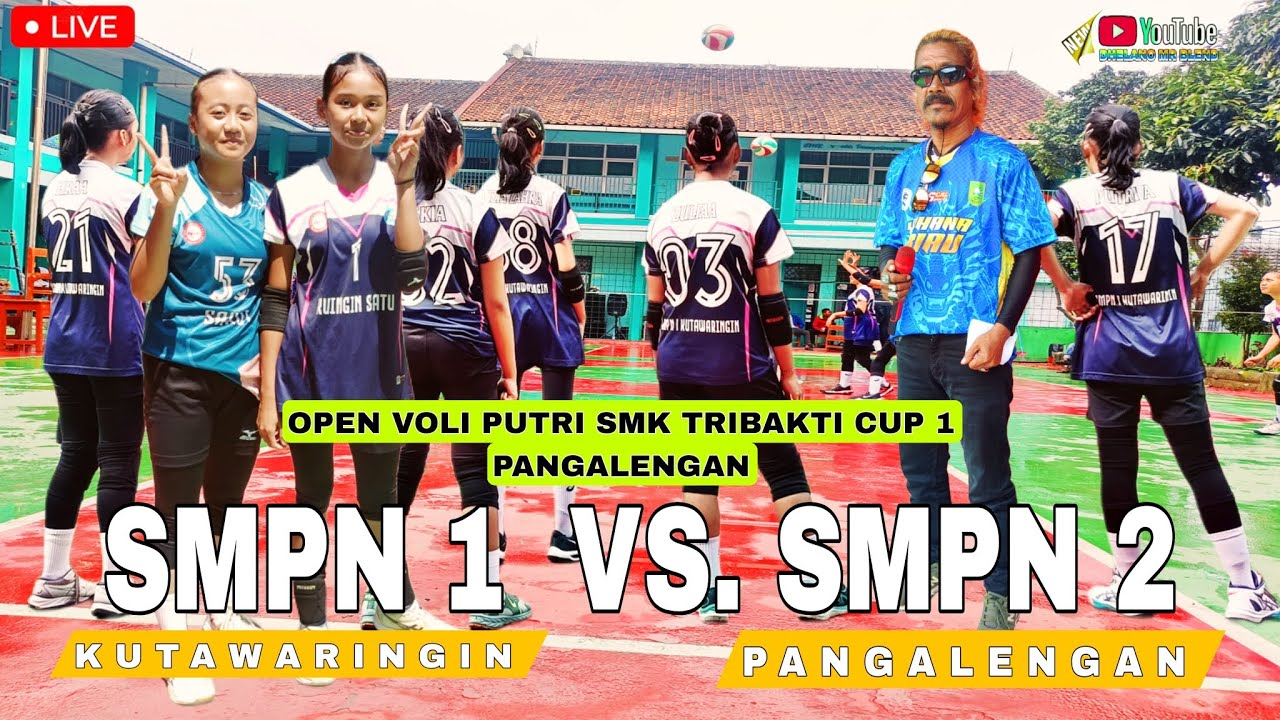LIVE💯SMPN2 PANGALENGAN VS SMPN1 KUTAWARINGIN ‼️ OPEN VOLI PUTRI SMK TRIBAKTI CUP 1 PANGALENGAN