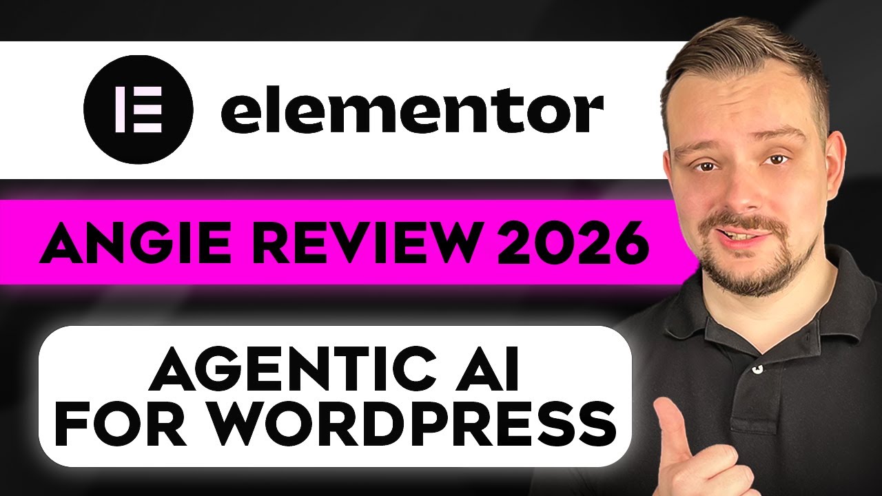 Обзор Angie (от Elementor) - 2026 | Искусственный интеллект Agentic, который создает и управляет ...