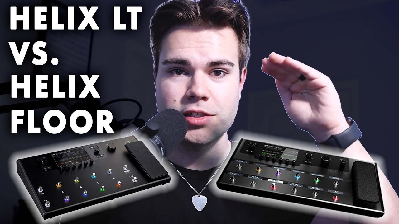 Line 6 Helix Floor против Helix LT (сходства и различия)