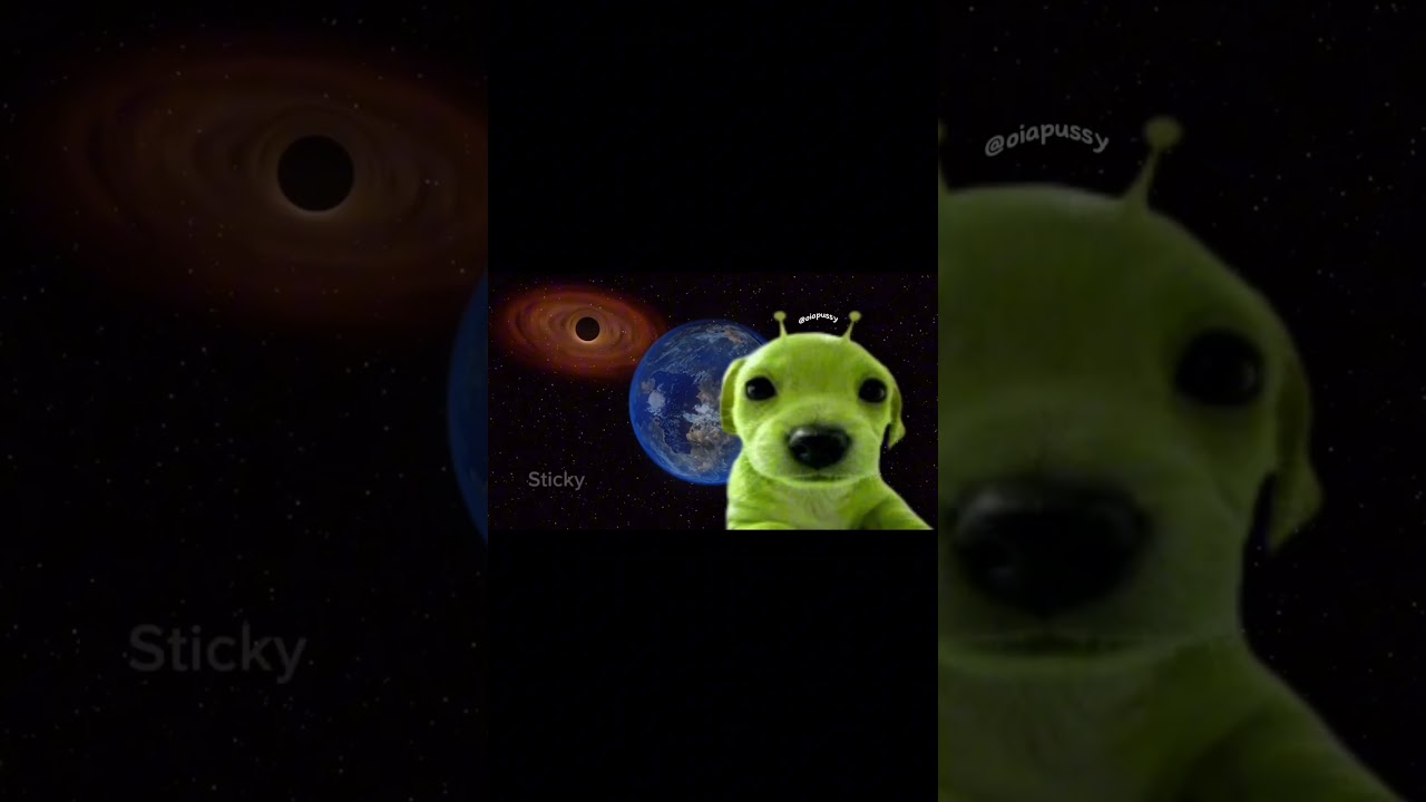 GoG The Green Alien Dog Sing 