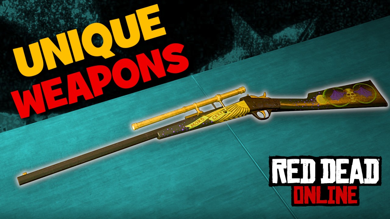 ALL Unique Weapons and Weapon Variants in Red Dead Online