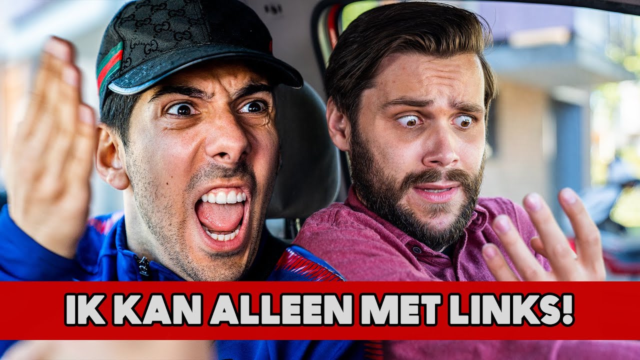 LINKSHANDIG (Aflevering 2 Seizoen 5 MAROKKAAN GEEFT RIJLES) | Mertabi Sketch
