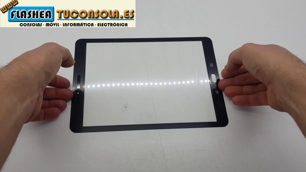 Reparar cristal samsung galaxy tab s3 t820