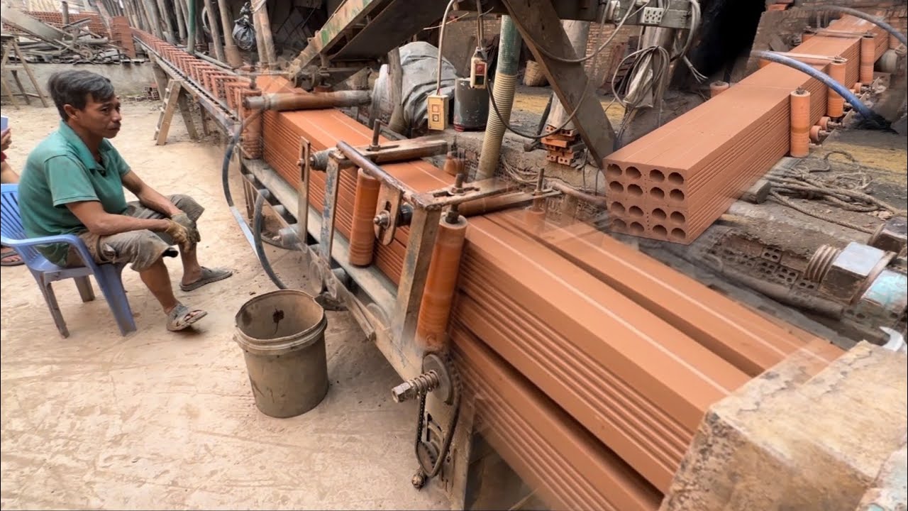 Quy Trình Đất Sét Làm Ra Gạch .Có Thể Nhiều Người Chưa biết