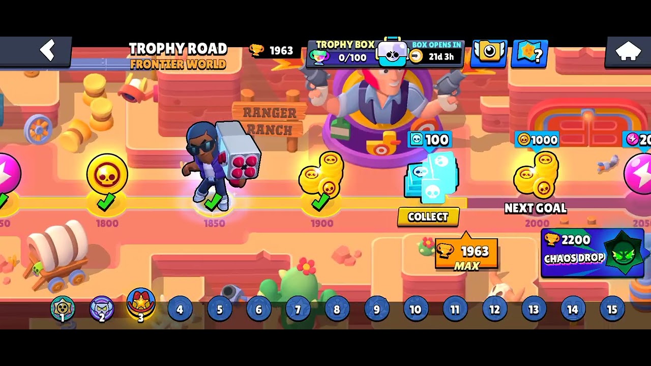 Brawl Stars 1963🥇🥇