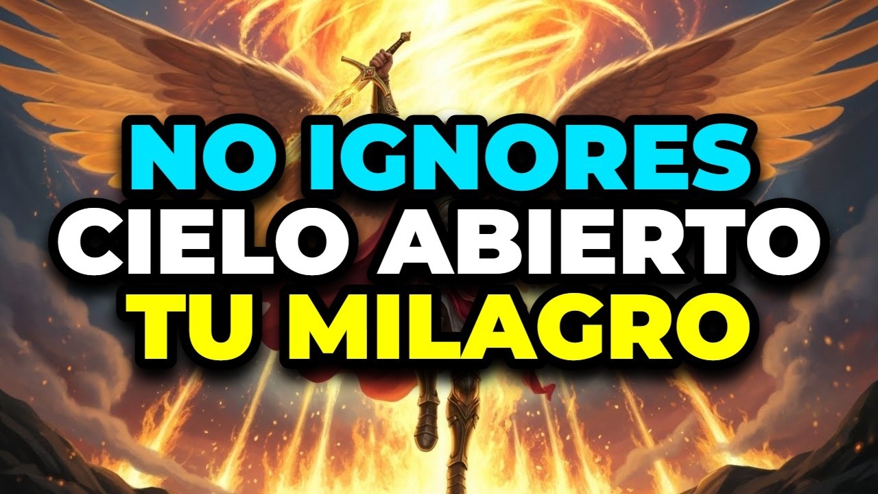 ELEGIDO DE DIOS, NO IGNORES ESTE LLAMADO PORQUE EL CIELO SE ABRE PARA DARTE TU GRAN MILAGRO