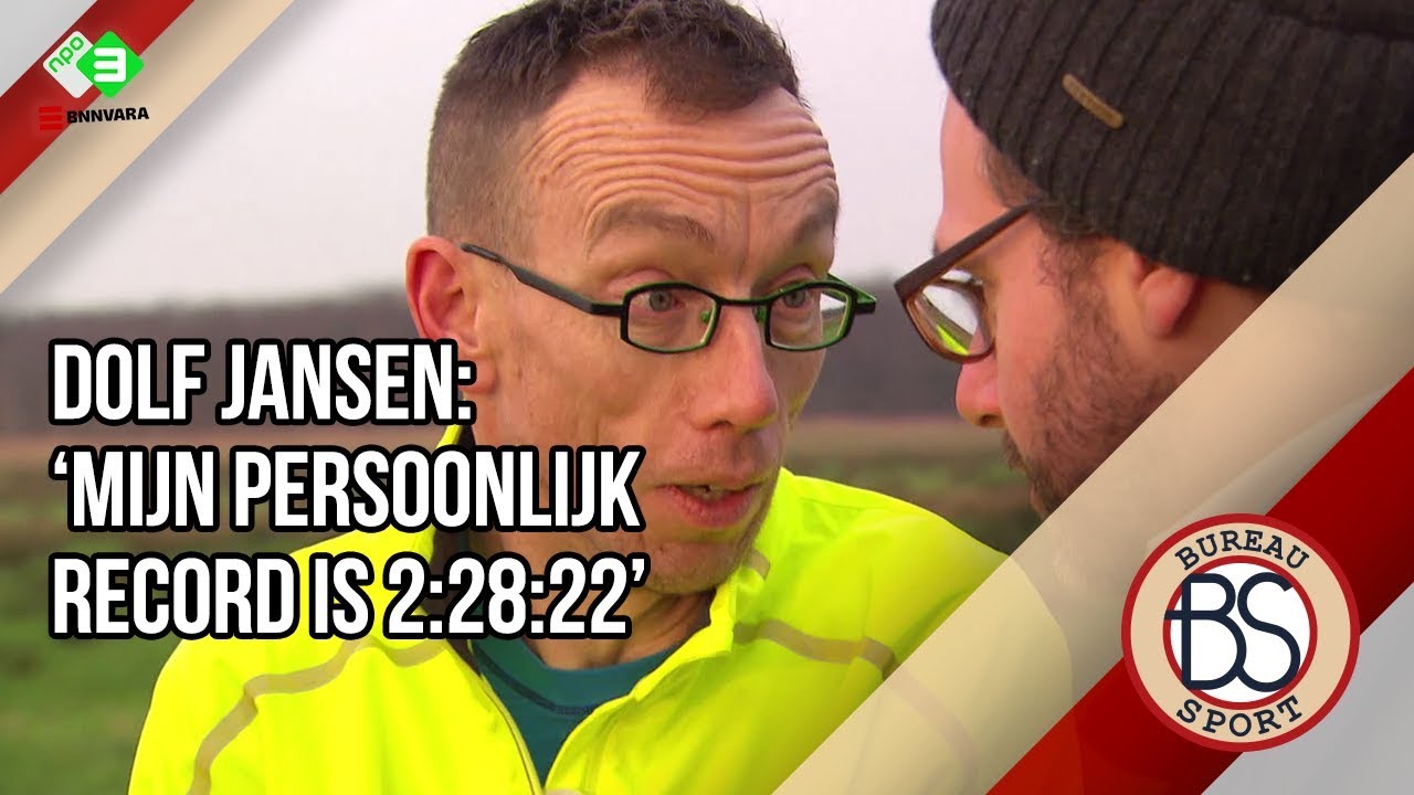 Cabaretier Dolf Jansen: 'marathon onder 2 uur is fucking onmogelijk!'