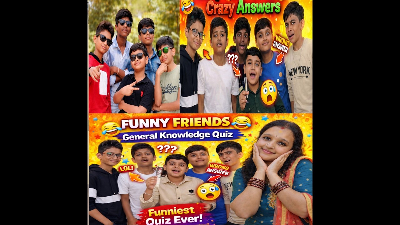 Funny GK Question Challenge For Amazing Comedy 😍😄 | AKR Shalini & Team
