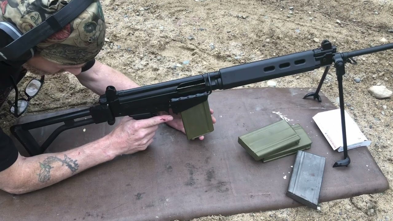 How to properly adjust the gas system on a FAL￼ !!!🦇💩