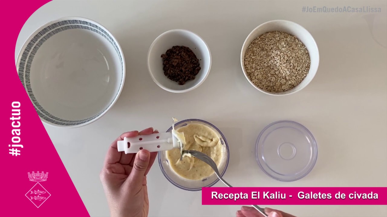 #joemquedoacasallissa - Recepta galetes de civada