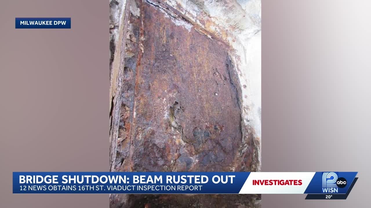 Records show corroded steel beam that closed 16th Street viaduct