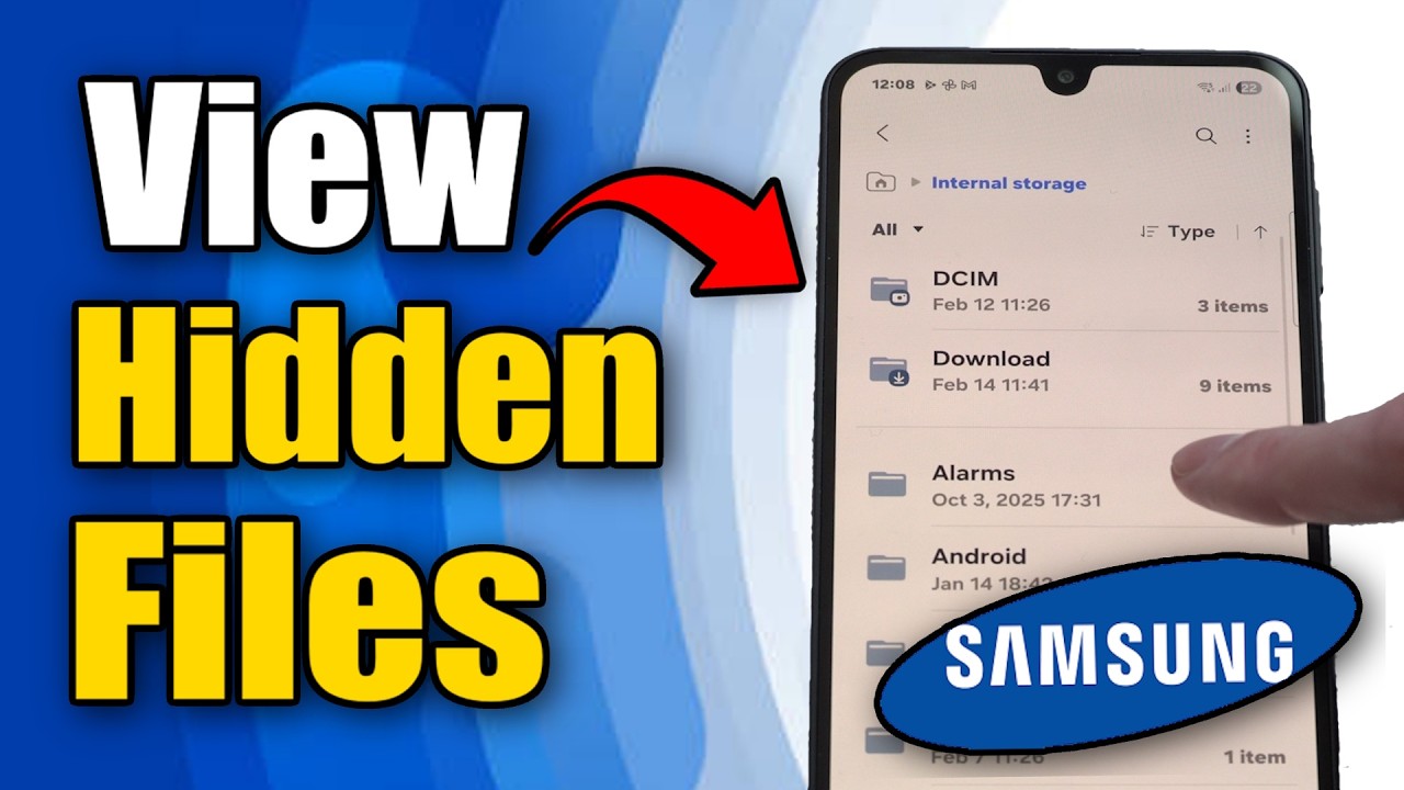 Как просмотреть скрытые файлы и папки на телефоне Samsung (лучший способ)