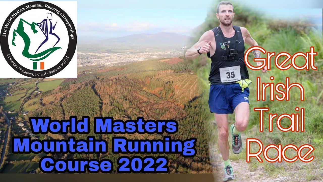 Great Irish Trail Race on the World Masters mountain Running Course 2022