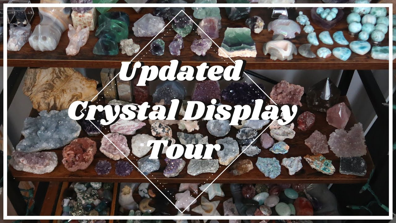 Crystal Corner 🔮 | Updated Crystal Display Tour