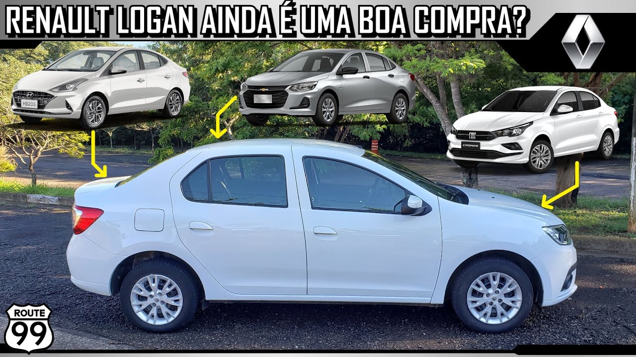 RENAULT LOGAN 1.0 ZEN &Eacute; MAIS COMPLETO QUE CRONOS, HB20S E ONIX PLUS? | CANAL ROUTE 99