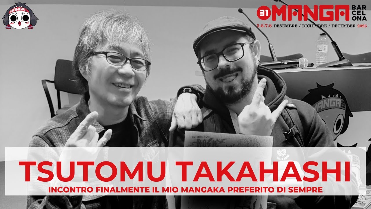 TSUTOMU TAKAHASHI: IL GENIO DEL MANGA A MANGA BARCELONA